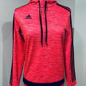Adidas Bright Pink Climalite Hoodie